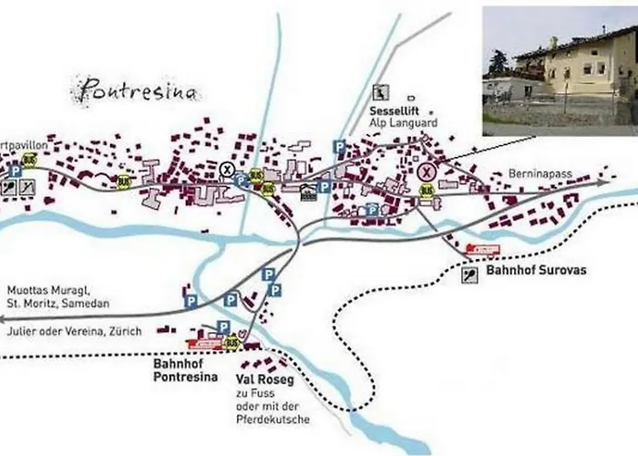 Chesa Thom - Oev Inklusive By Interhome * ポントレジナ